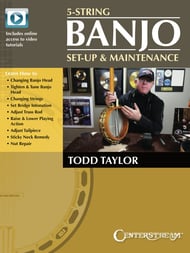 5-String Banjo Setup & Maintenance Guitar and Fretted sheet music cover